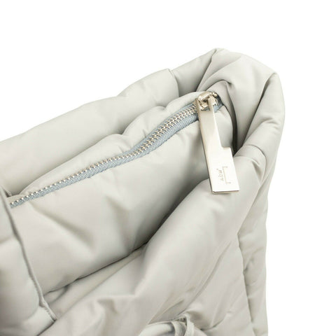 Gray Violet Translucent Tube Tote Bag