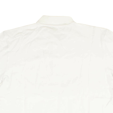 White Logo Short Sleeve Polo Shirt