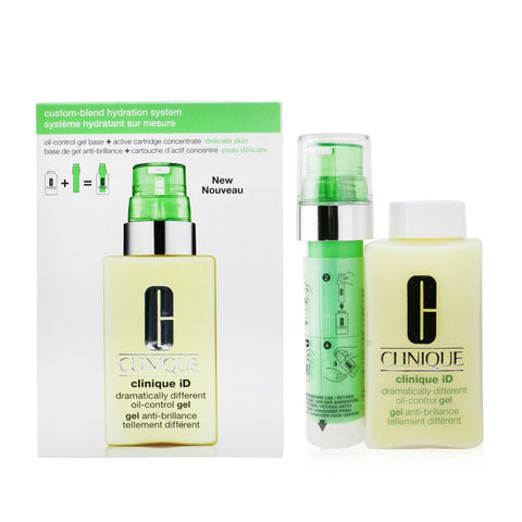 Clinique Id Dramatically Different Oil-control Gel + Active Cartridge Concentrate For Delicate Skin - 125ml/4.2oz
