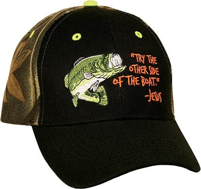 Cap-Fisher Of Men-Black/Camo