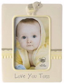 Photo Frame-Love You Tons/Elephant (Holds 4 x 6 Photo)