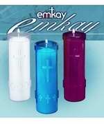 Candle-Devotional Lights w/9p Unbreakable Plastic-3 Day Ruby (Pack Of 48) (#790-47)