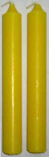 1/2" Yellow Chime Candle 20 Pack