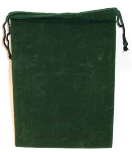 Green Velveteen Bag