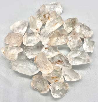 1 Lb Crystal B Untumbled Stones