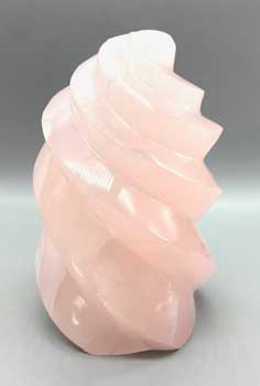 ~5.8# Pink Calcite Flame Shape
