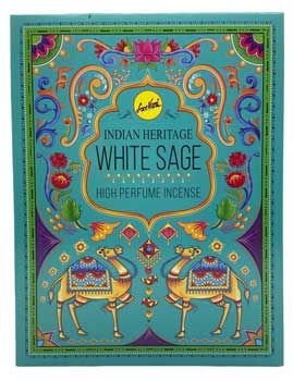 15 Gm White Sage Incense Sticks Indian Heritage