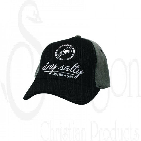 Cap-Stay Salty (Matthew 5:13)-Black