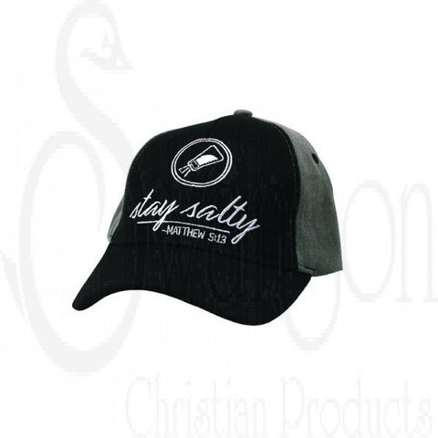 Cap-Stay Salty (Matthew 5:13)-Black