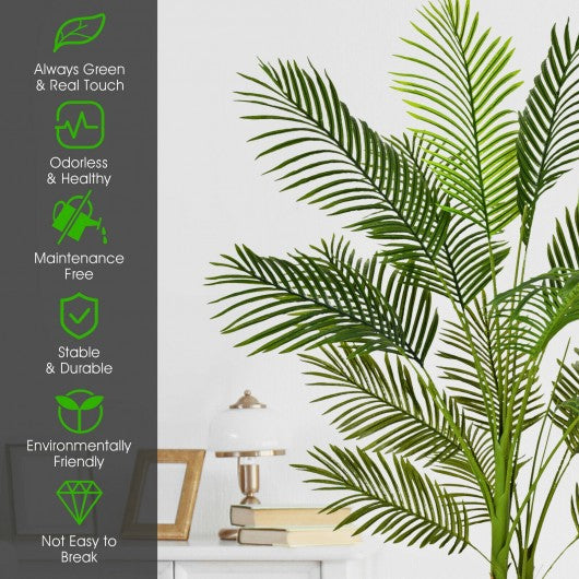 5 Ft Indoor Artificial Phoenix Palm Tree Plant