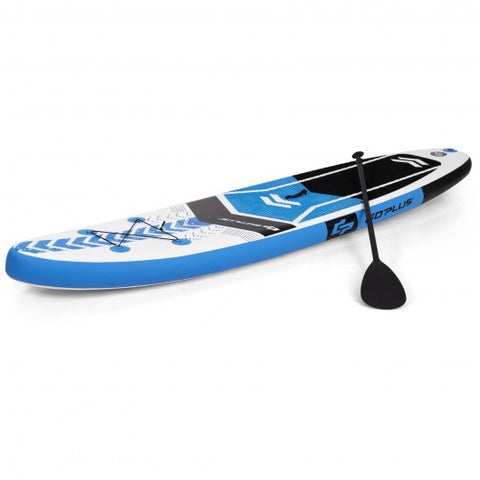 10.5 Feet Inflatable Stand Up Paddle Board with Carrying Bag and Aluminum Paddle-M