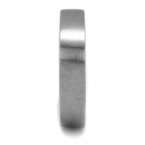 TK2668 - High polished (no plating) Stainless Steel Ring with No Stone