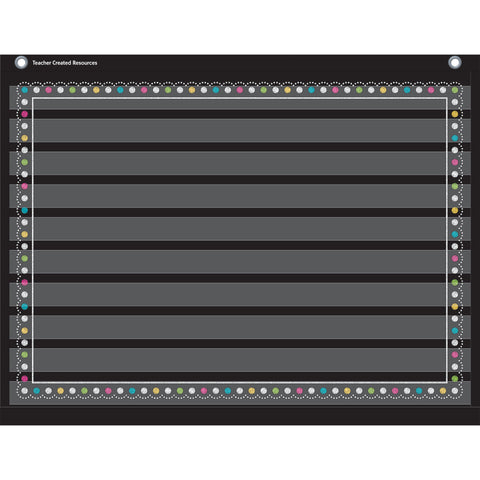 Chalkboard Brights Mini Pocket Chart, 17" x 22"