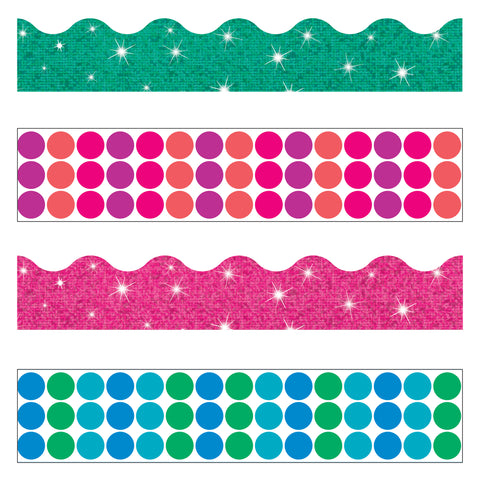 Dots 'n Glitz Terrific Trimmers®, Variety Pack, 136.5 Feet Per Pack