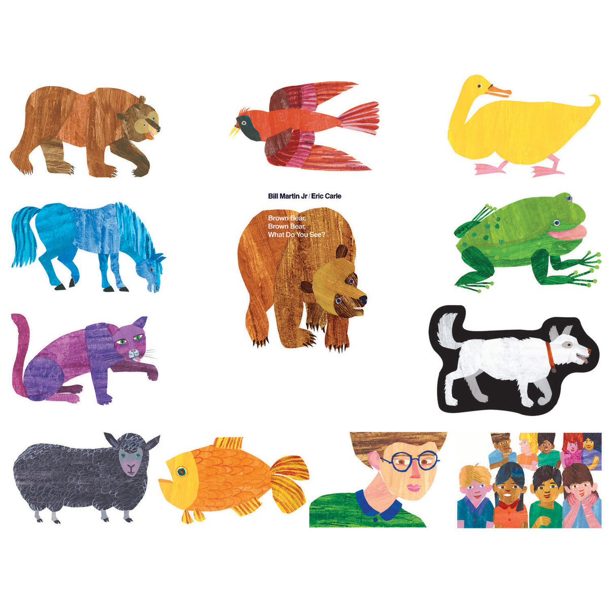Brown Bear, Brown Bear, What Do You See?™ Flannelboard Set