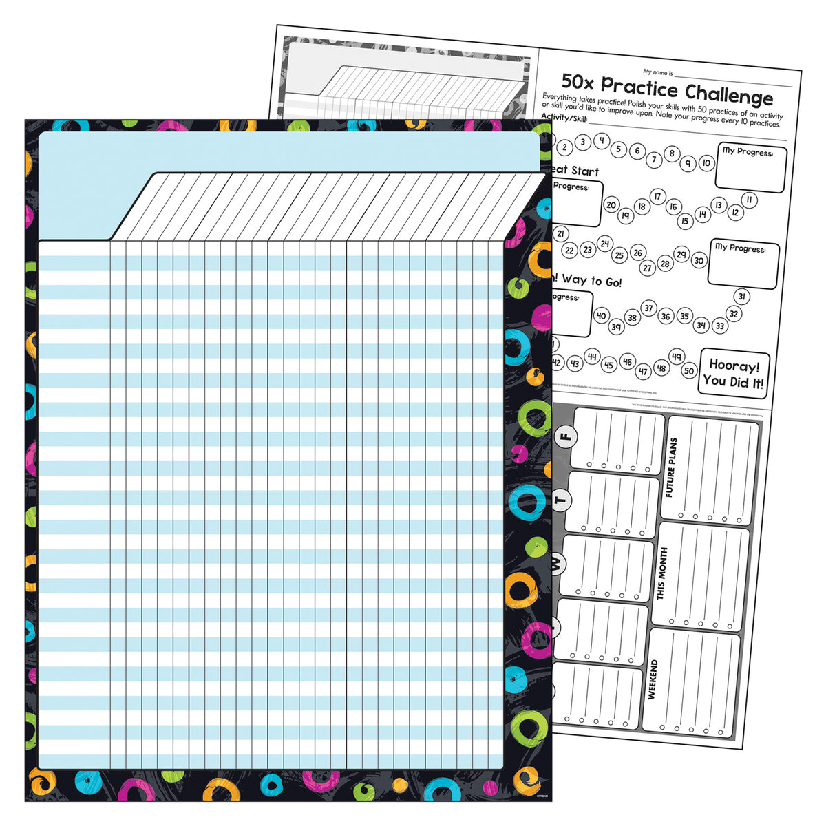 Color Harmony™ Incentive Chart, 17" x 22"