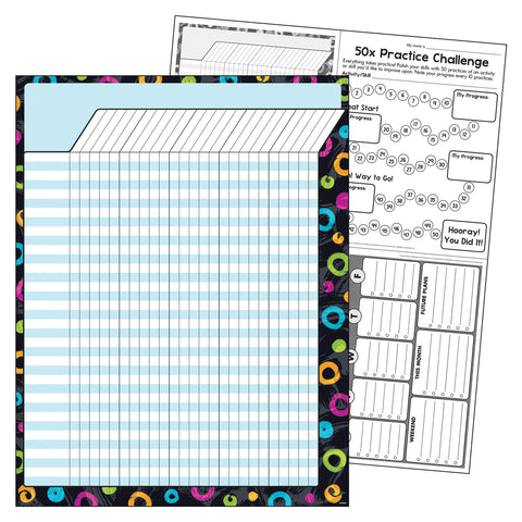 Color Harmony™ Incentive Chart, 17" x 22"