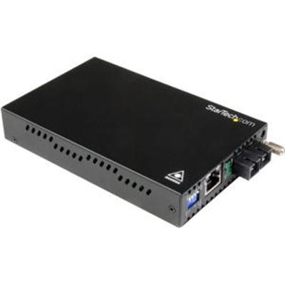 StarTech.com Gigabit Ethernet Single Mode Fiber Media Converter SC 40 km - 1000 Mbps