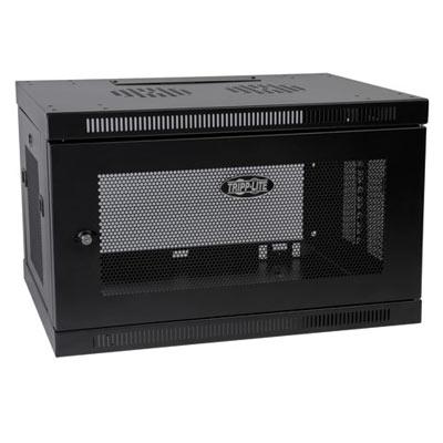 Tripp Lite 6U Wall Mount Rack Enclosure Server Cabinet w/ Door & Side Panels