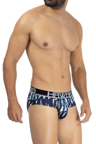 Printed Microfiber Hip Briefs