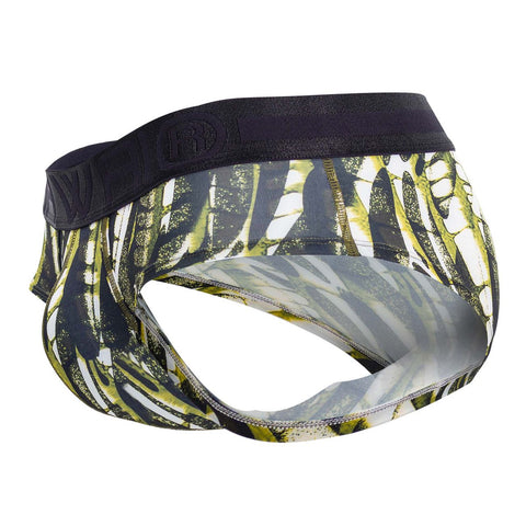 Printed Microfiber Hip Briefs