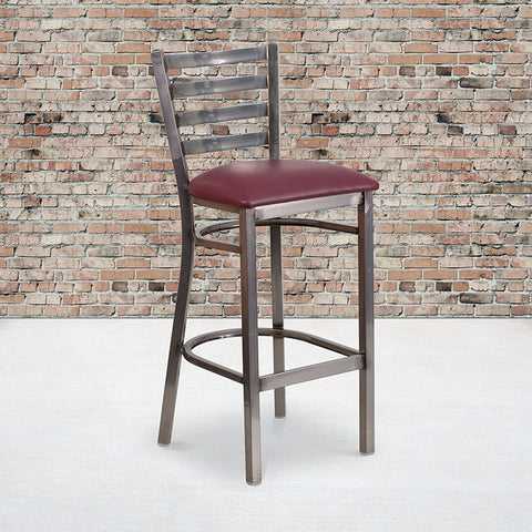 Clear Ladder Stool-Wal Seat