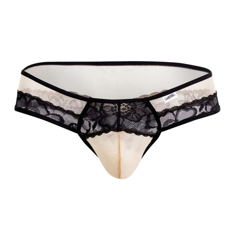 Mesh-Lace Thongs