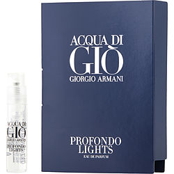 Acqua Di Gio Profondo Lights By Giorgio Armani Eau De Parfum Spray Vial