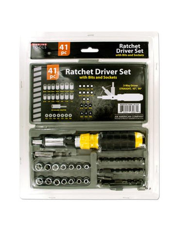 Ratchet Driver Set With Carrying Case Ol524