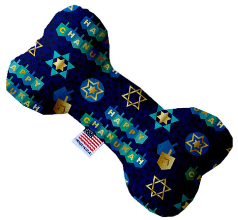 Chanukah Bliss 8 Inch Stuffing Free Bone Dog Toy