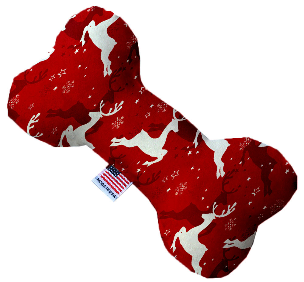 Dancing Reindeer 10 Inch Stuffing Free Bone Dog Toy