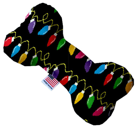 Digital Christmas Lights 8 Inch Stuffing Free Bone Dog Toy