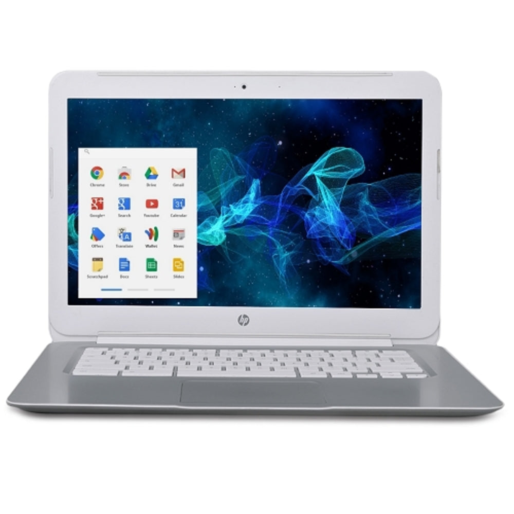 Hp Chromebook 14 G1 Celeron 2955u Dual-core 1.4ghz 4gb 16gb Ssd 14chromebook Chrome Os W/cam & Bt (white)