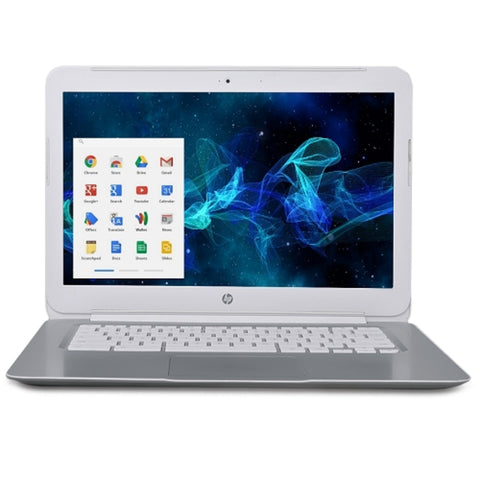 Hp Chromebook 14 G1 Celeron 2955u Dual-core 1.4ghz 4gb 16gb Ssd 14chromebook Chrome Os W/cam & Bt (white)