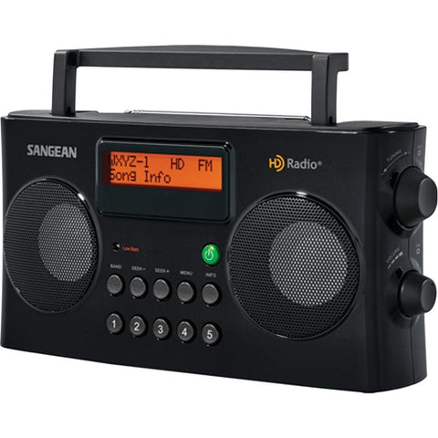 Sangean Am And Fm Hd Portable Radio Snghdr16
