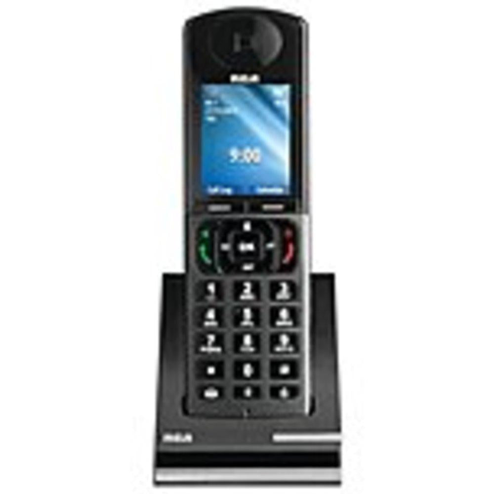 Rca 6-line Dect Accessory Handset - Desktop - Black, Silver