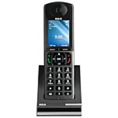 Rca 6-line Dect Accessory Handset - Desktop - Black, Silver