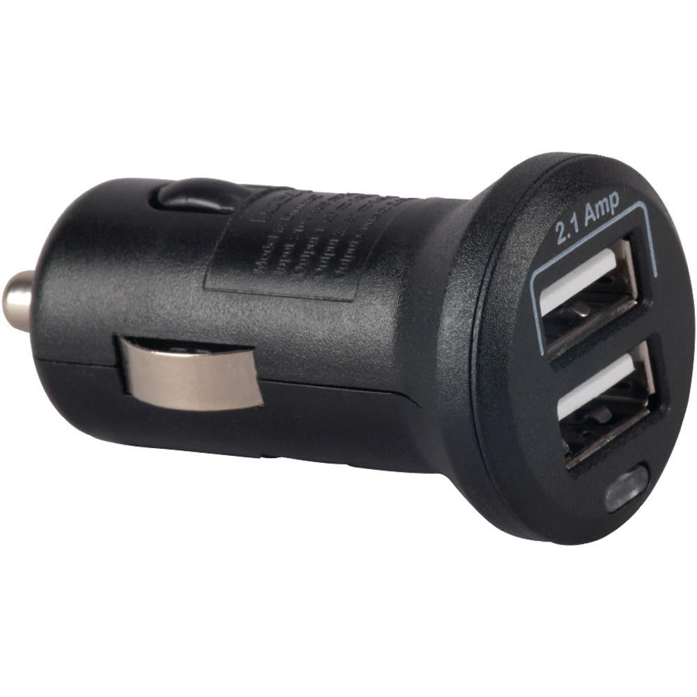 Rca Minime2z 2.1-amp 2-outlet Dc To Usb Mini Power Adapter