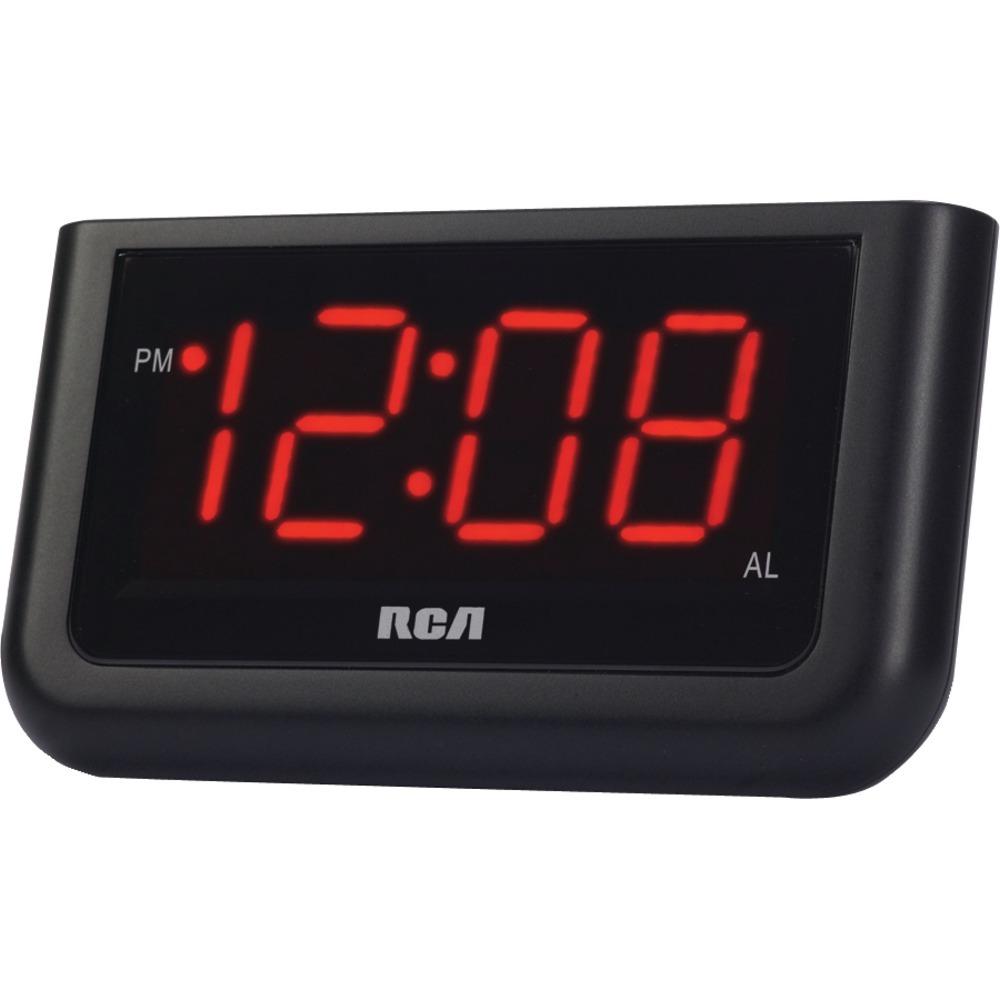 Rca Rcd30a Alarm Clock With 1.4 Red Display