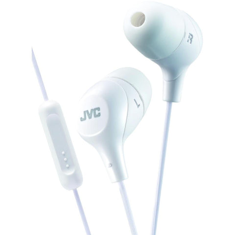 Jvc Marshmallow Inner-ear Headphones With Microphone (yellow) Jvchafx38mw