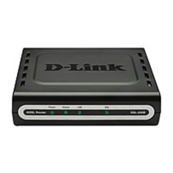 D-link Dsl-520b Adsl2+ Modem Router - 10/100 Base Tx Ethernet Port, Rj-11 Adsl Port - 24 Mbps - Black