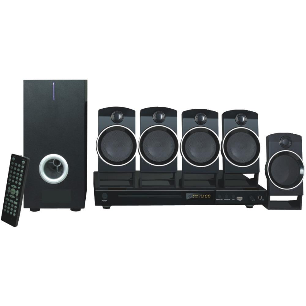 Naxa 5.1-channel Dvd &amp;amp; Karaoke Entertainment System Naxnd859