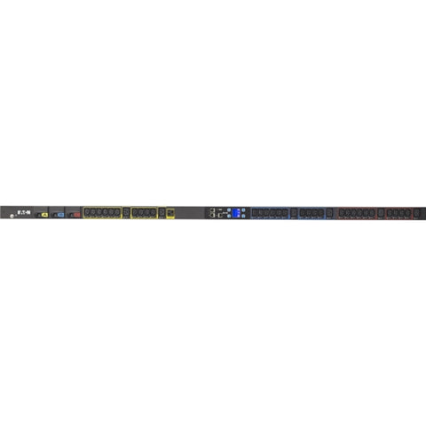 Eaton Epdu G3 Metered Input 38u-a; 8.64 Kw; In: L21-30p 24a 3p Out: 30xc13:6xc19:1x5-20r - 30 X Iec 60320 C13, 6 X Iec 60320 C19, 1 X Nema 5-20r - 120 V Ac, 230 V Ac - 8640 W - Network (rj-45) - 38u - Rack Mount