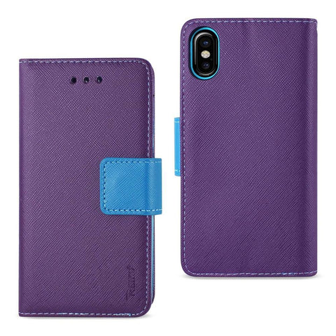 Reiko Iphone X/iphone Xs 3-in-1 Wallet Case In Red