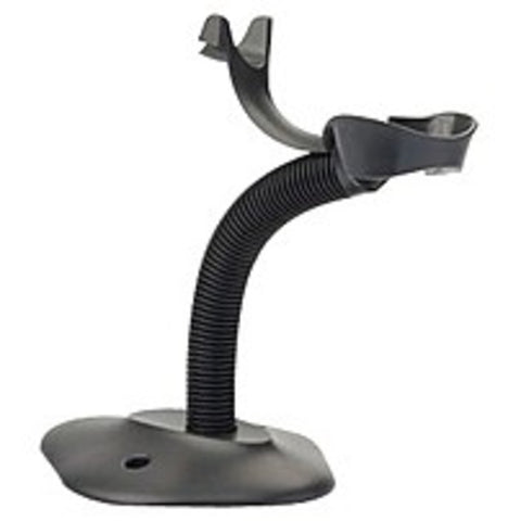 Zebra Gooseneck Barcode Scanner Stand - Black