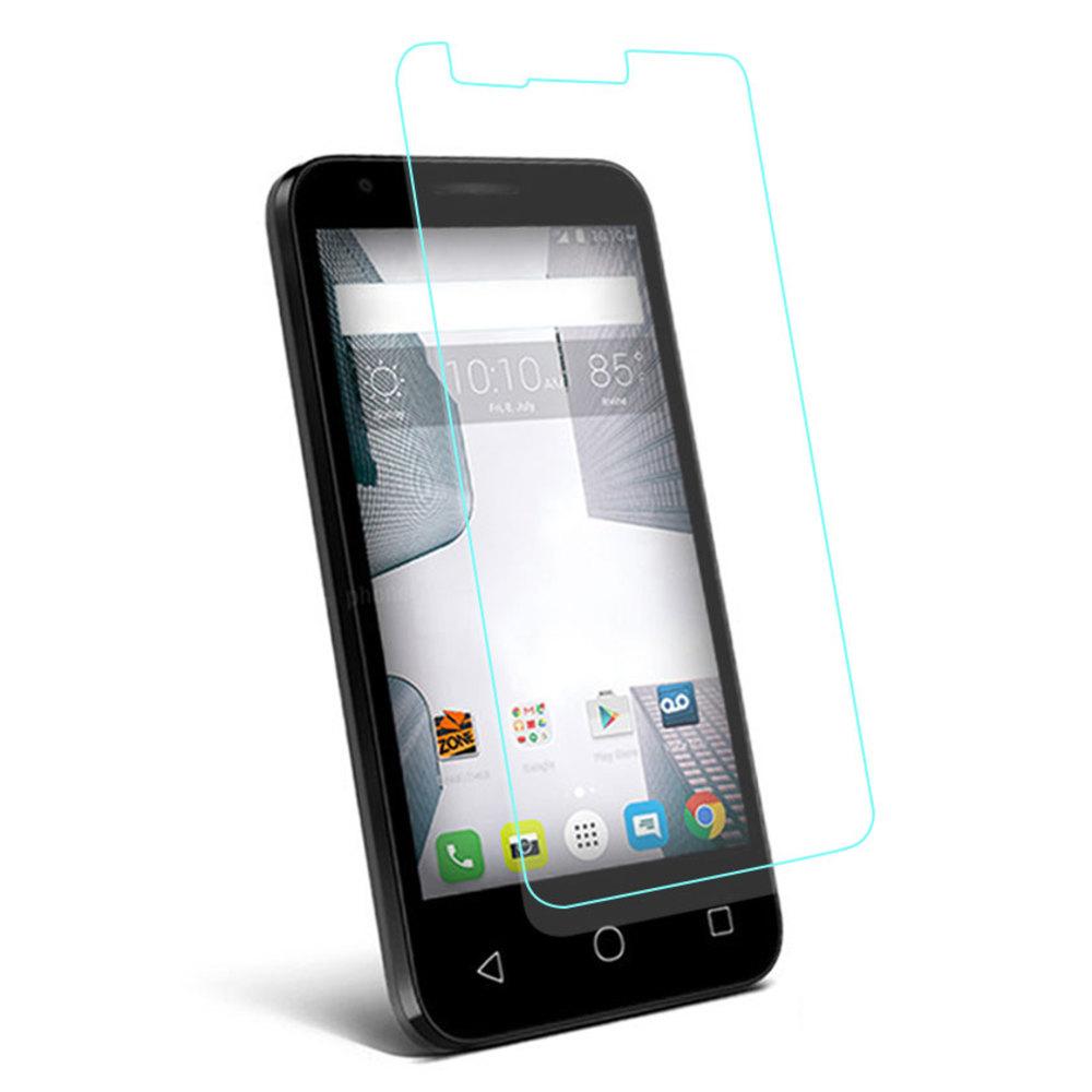 Reiko Alcatel Dawn/ Streak Tempered Glass Screen Protector In Clear