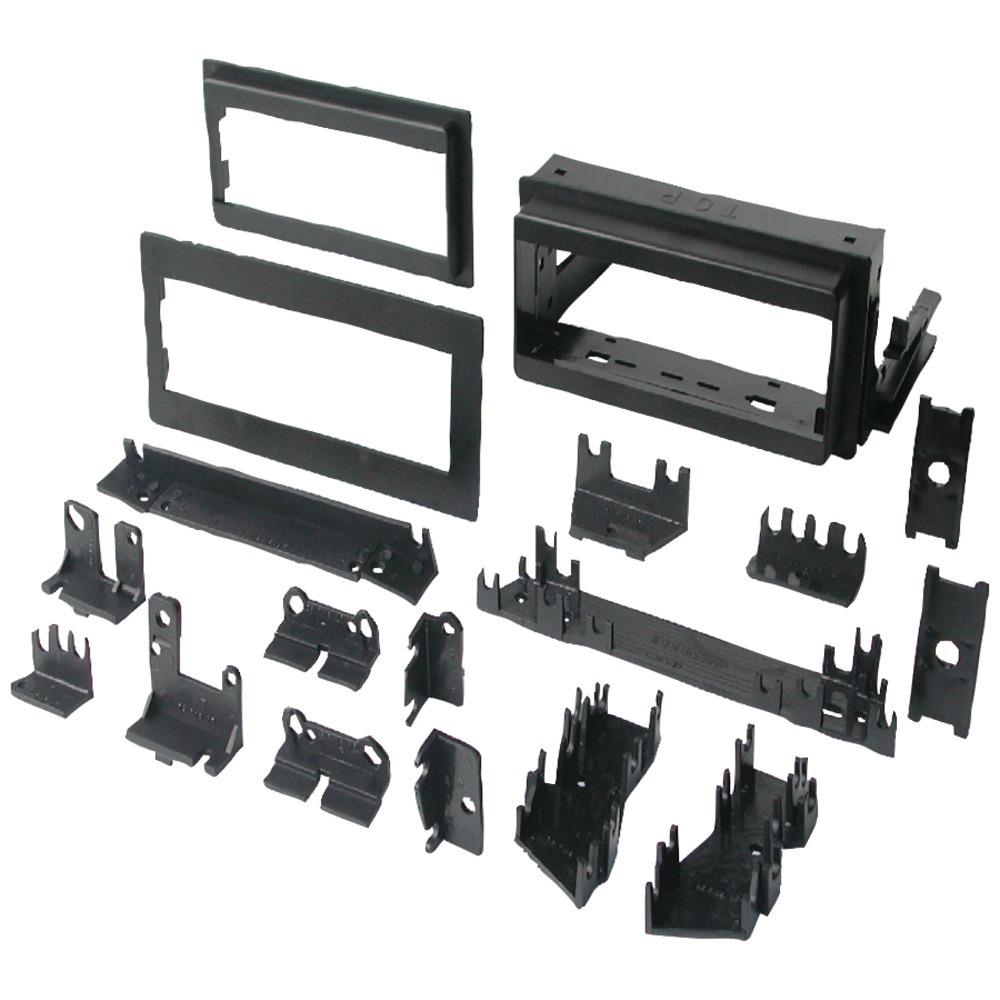 Best Kits In-dash Installation Kit (gm Universal 1982-2003 With Factory Brackets &amp;amp; Flat&#44; .5&amp;quot; &amp;amp; 1&amp;quot; Trim Plates Single-din) Aoabkgm4