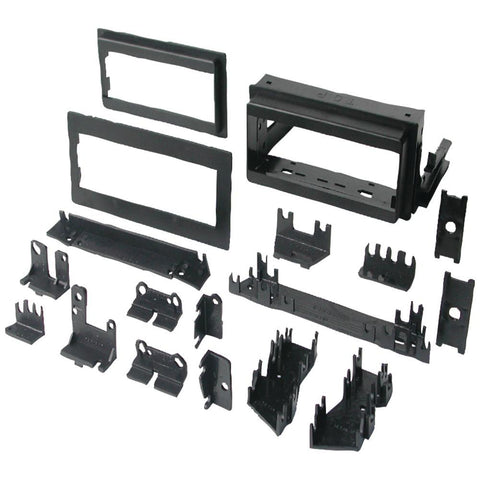Best Kits In-dash Installation Kit (gm Universal 1982-2003 With Factory Brackets &amp;amp; Flat&#44; .5&amp;quot; &amp;amp; 1&amp;quot; Trim Plates Single-din) Aoabkgm4