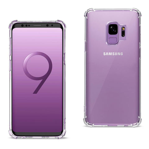 Reiko Samsung Galaxy S9 Clear Bumper Case With Air Cushion Protection In Clear