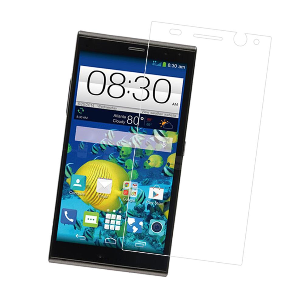 Reiko Zte Grand X Max Tempered Glass Screen Protector In Clear